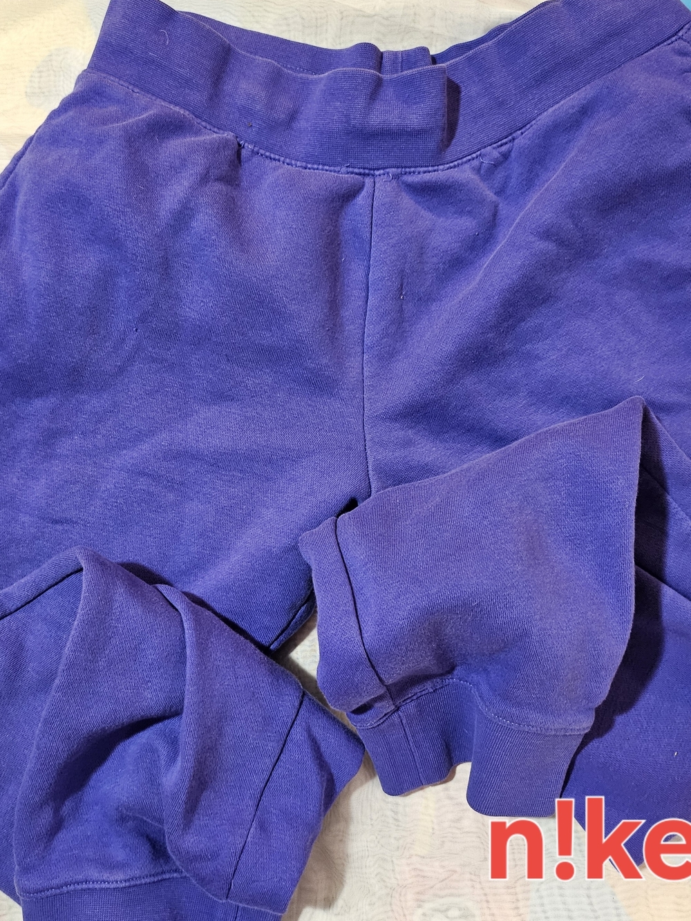 Nike Kids Purple Fleece Joggers